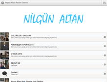 Tablet Screenshot of nilgunaltan.com